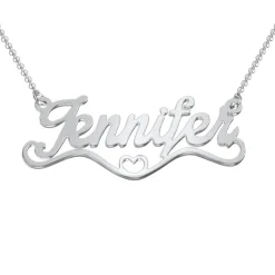 Loving Hearts Personalized Name Necklace