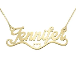 Loving Hearts Personalized Name Necklace