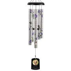 Loyal Hearts Pet Photo Memorial Sonnet 38 Inch Wind Chime