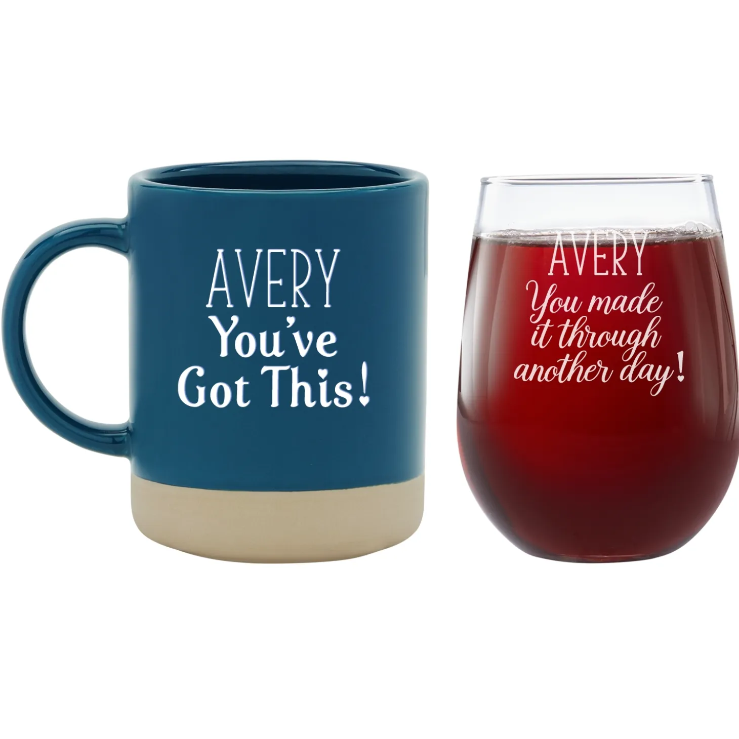 Made It Through the Day Mug Set