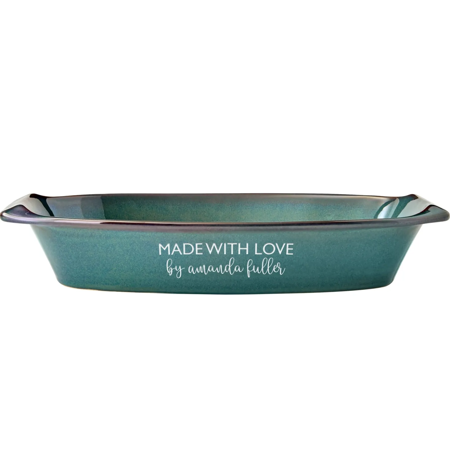 Made To Share Oval Stoneware Baking Dish