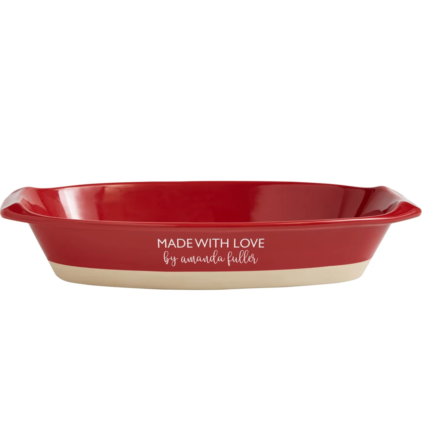 Made To Share Oval Stoneware Baking Dish