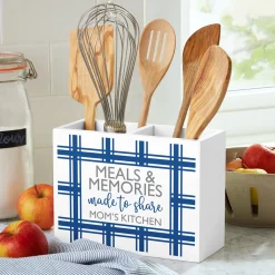Made To Share Wood Utensil Caddy