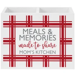 Made To Share Wood Utensil Caddy