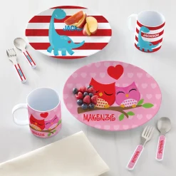 Made With Love Personalized Tableware