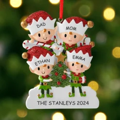 Magical Elf Family Ornament