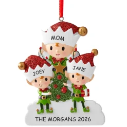 Magical Elf Family Ornament