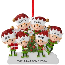 Magical Elf Family Ornament