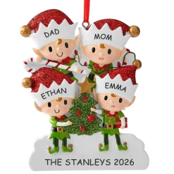 Magical Elf Family Ornament