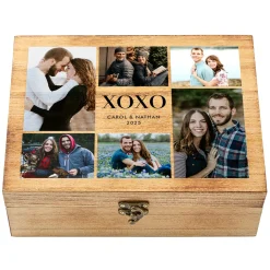 Magical Memories Photo Wood Keepsake Box
