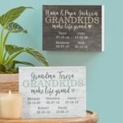 Make Life Grand Wood Block