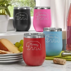Mama Bear Insulated Wine Tumbler
