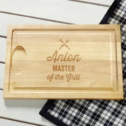 Master of the Grill Maple Wood Cutting Board