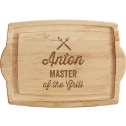 Master of the Grill Maple Wood Cutting Board
