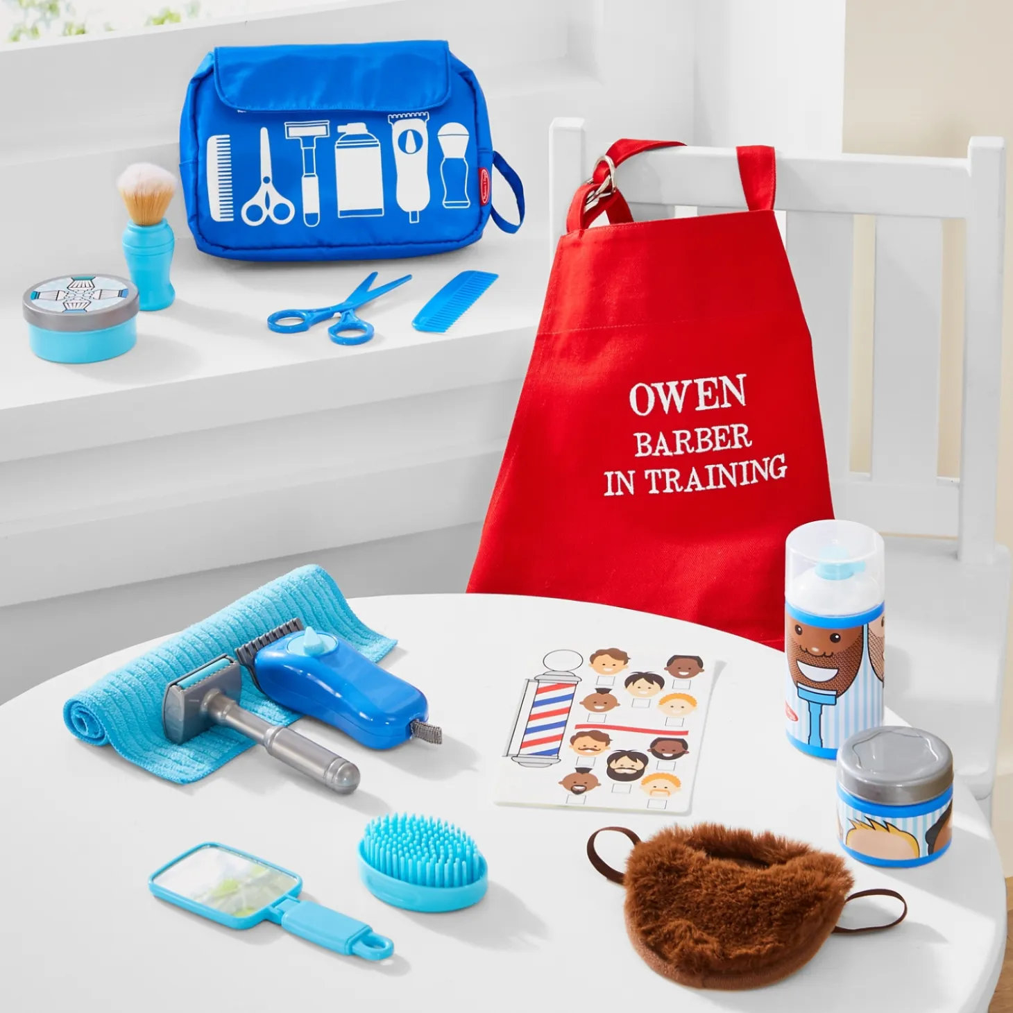 Melissa & Doug® Barber Shop Playset & Apron