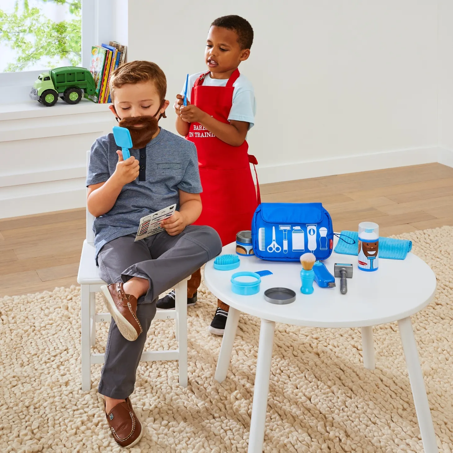 Melissa & Doug® Barber Shop Playset & Apron