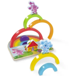 Melissa & Doug® Blue's Clues Wooden Rainbow Stacking Puzzle