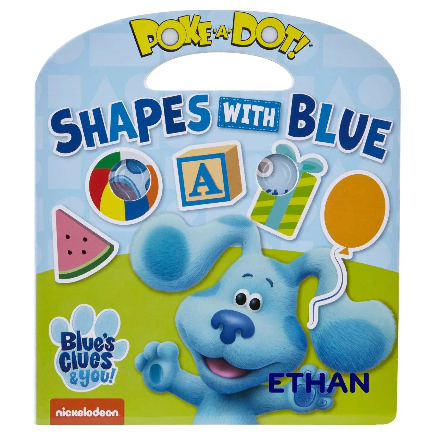 Melissa & Doug® Blues Clues & You! Poke-A-Dot Shapes Book