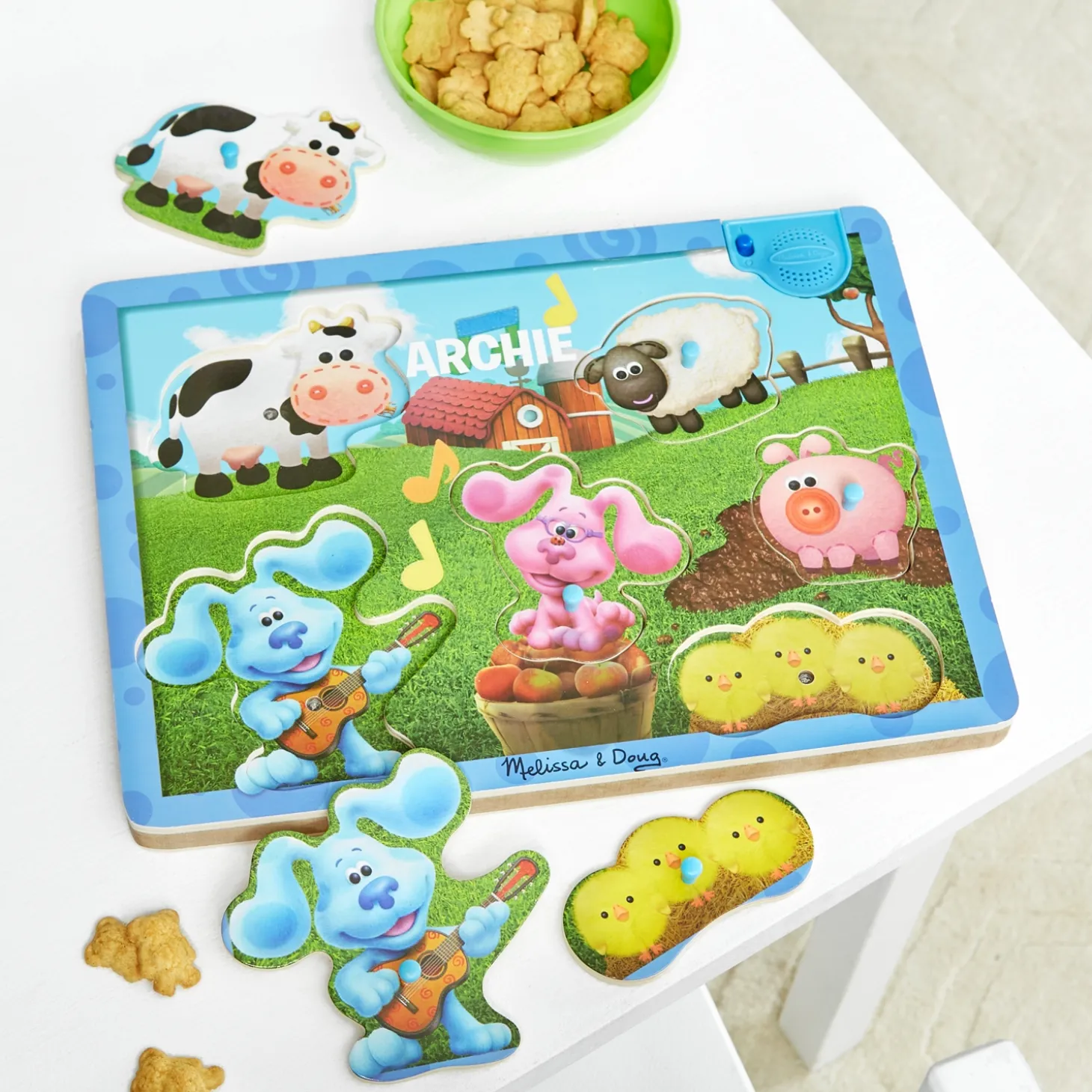 Melissa & Doug® Blues Clues & You! Sound Puzzle