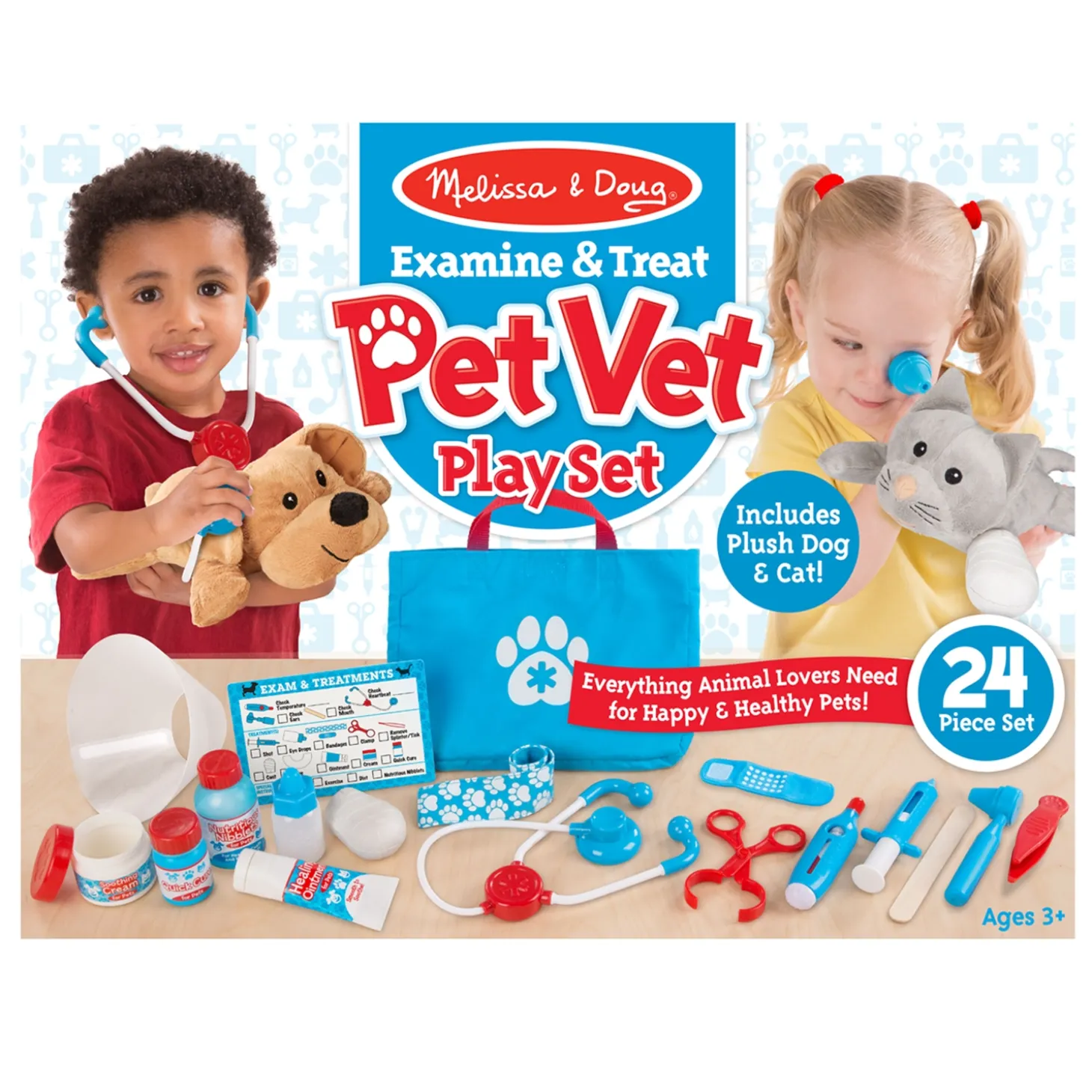 Melissa & Doug® Examine and Treat Vet Set