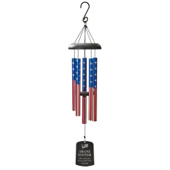 Memorial Day American Flag Wind Chime