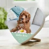 Memorial Hearts Pet Photo Wood Heart
