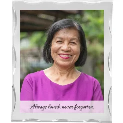 Memorial Photo Keepsake Block