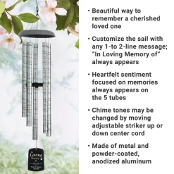 Memorial Sonnet 44 inch Wind Chime