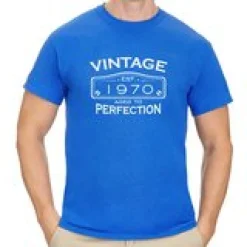 Men’s Classic Vintage Birthday T-Shirt