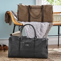 Men's Waxed Canvas Duffle
