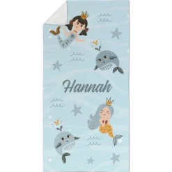 Mermaid Dance Beach Towel