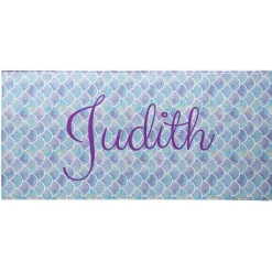 Mermaid Scales Beach Towel