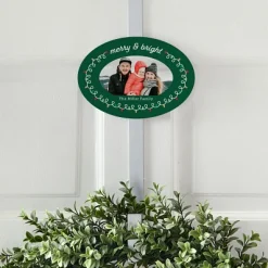 Merry and Bright Photo Wreath Holder