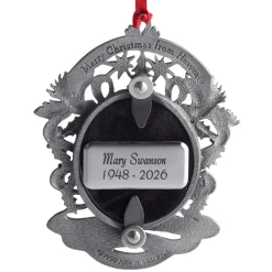 Merry Christmas From Heaven Photo Ornament