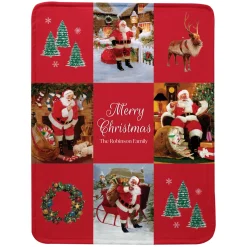 Merry Christmas Plush Blanket