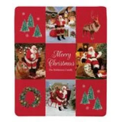 Merry Christmas Plush Blanket