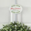 Merry Christmas Wreath Holder