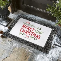 Merry Little Christmas Doormat