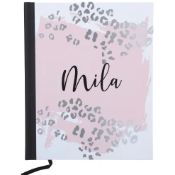Metallic Leopard Notebook