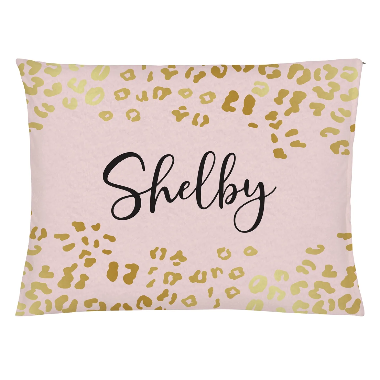 Metallic Leopard Pet Bed