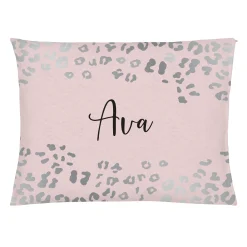 Metallic Leopard Pet Bed