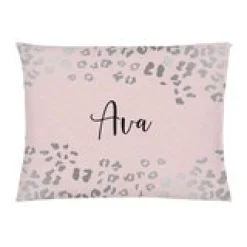 Metallic Leopard Pet Bed