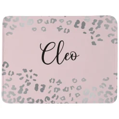 Metallic Leopard Pet Blanket