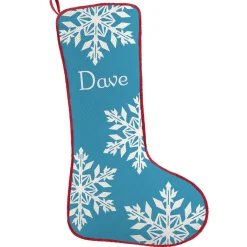 Midcentury Snowfall Stocking