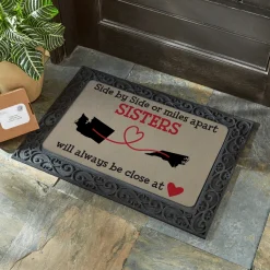 Miles Apart, Close at Heart Doormat