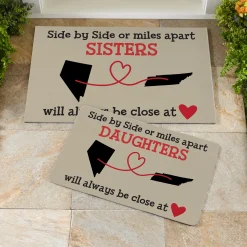 Miles Apart, Close at Heart Doormat
