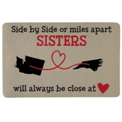 Miles Apart, Close at Heart Doormat