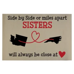 Miles Apart, Close at Heart Doormat