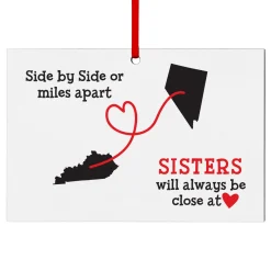 Miles Apart, Close at Heart Ornaments