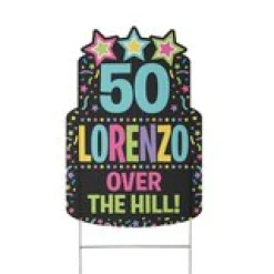 Milestone Birthday Yard Sign